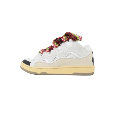 Lanvin Curb Sneakers White Gray OG Edition Premium Ver. 01