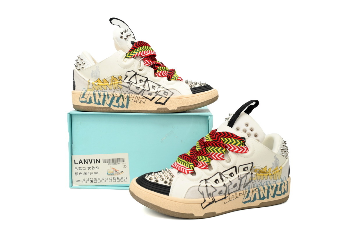 Lanvin Curb Sneakers Black Painted – Standard Ver.