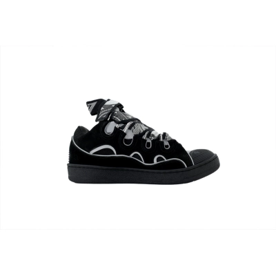 Lanvin Curb Sneakers Black Silver OG Edition Premium Ver. 02