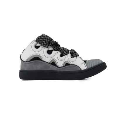 Lanvin Curb Sneakers Black White Gray – Premium Ver. 02