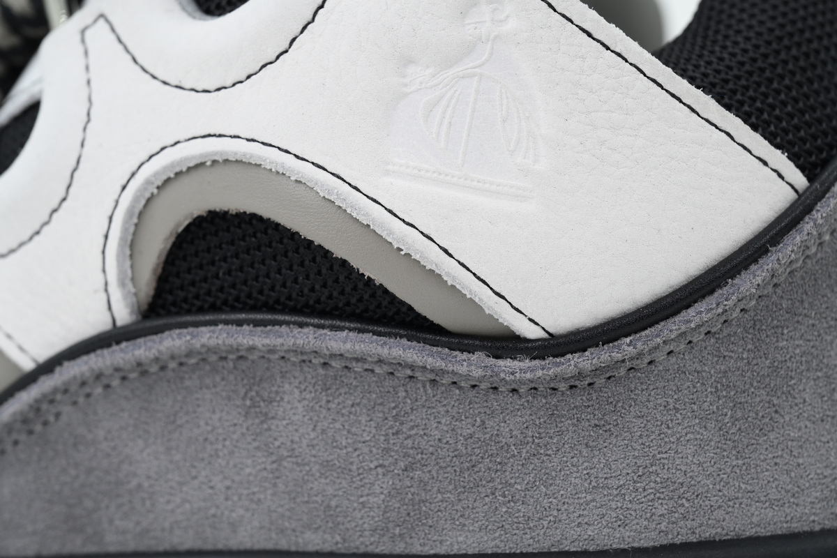 Lanvin Curb Sneakers Black White Gray – Premium Ver.