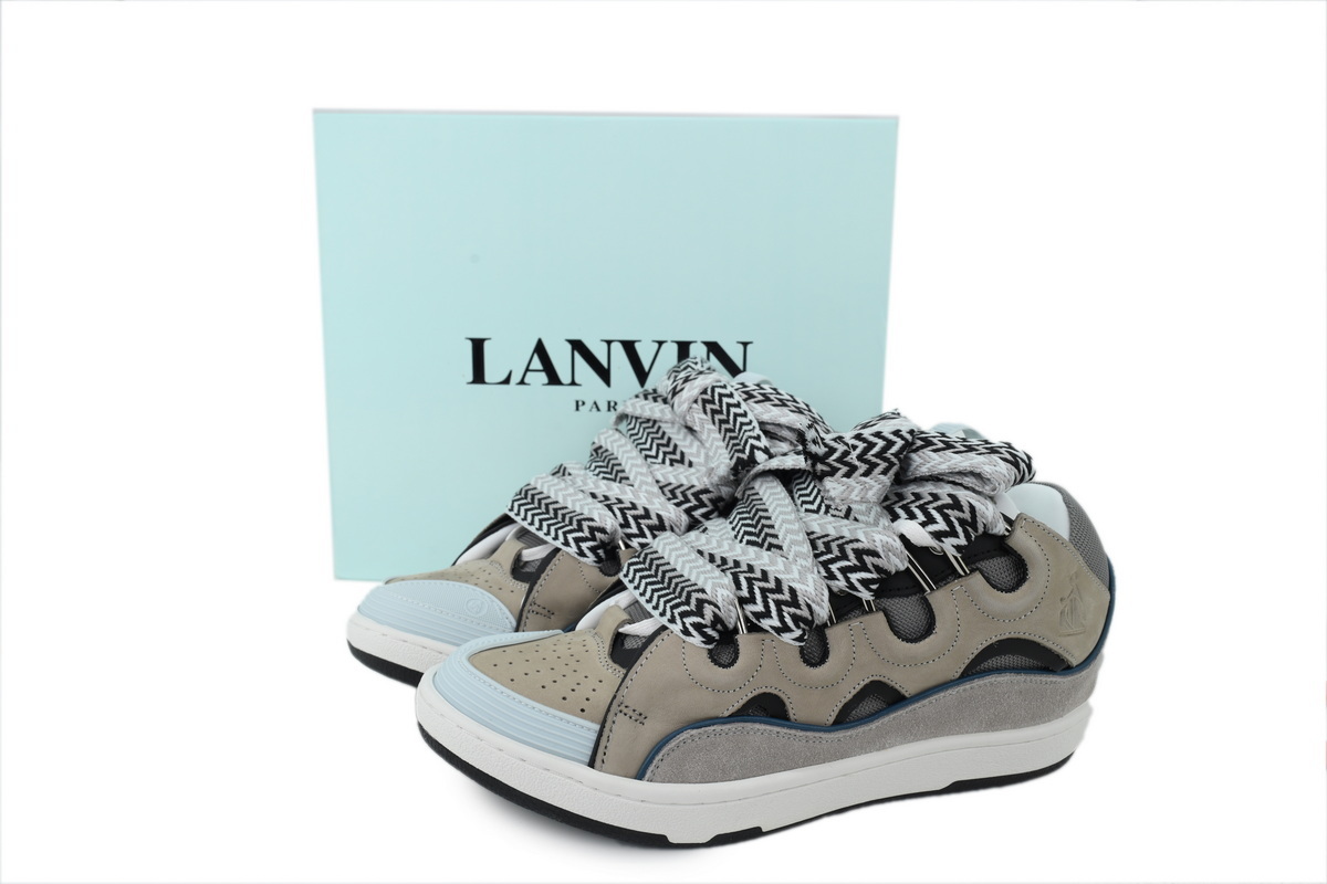 Lanvin Curb Sneakers Blue Gray – Premium Ver.