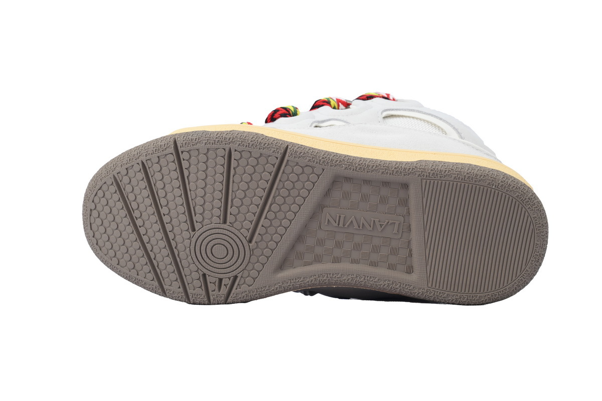 Lanvin Curb Sneakers Gray White – Premium Ver.