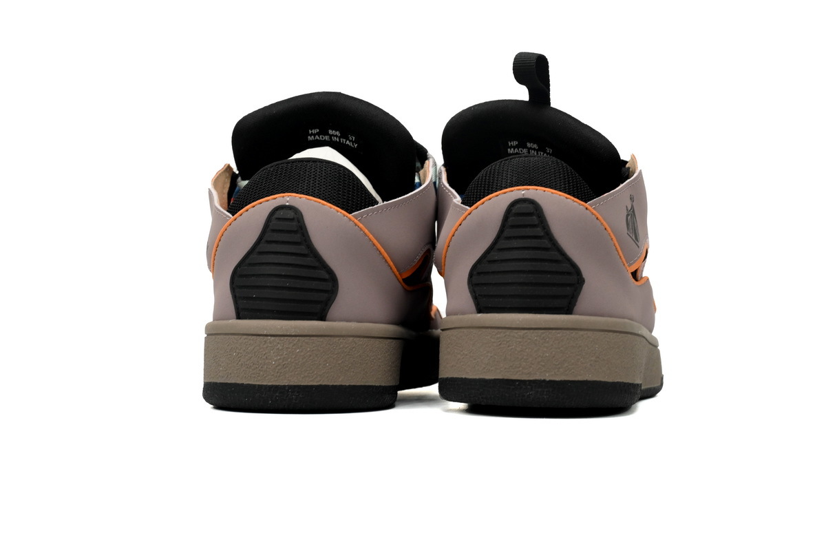 Lanvin Curb Sneakers Lady Graphic Brown – Standard Ver.