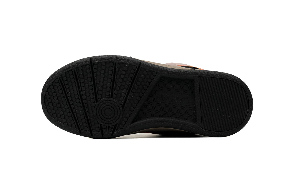 Lanvin Curb Sneakers Lady Graphic Brown – Standard Ver.