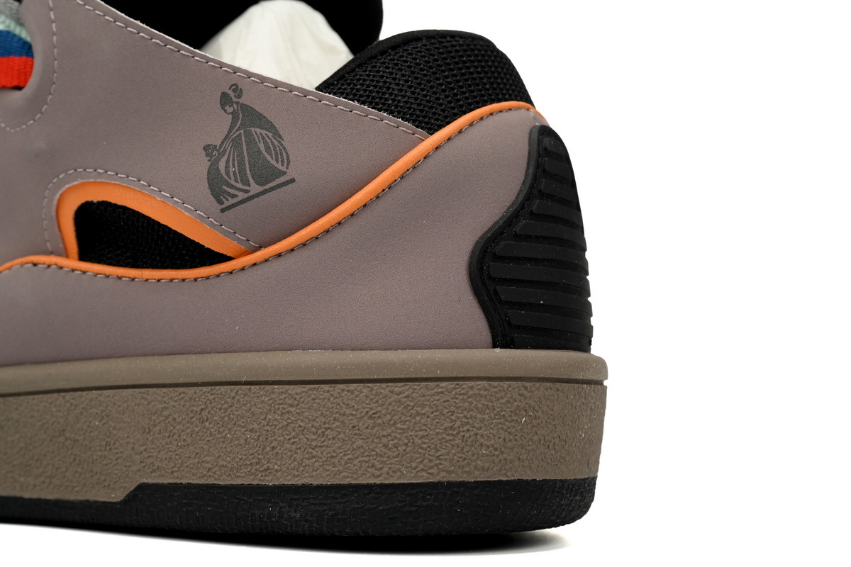 Lanvin Curb Sneakers Lady Graphic Brown – Standard Ver.