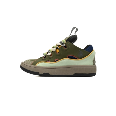 Lanvin Curb Sneakers Lady Graphic Brown Green – Standard Ver. 01