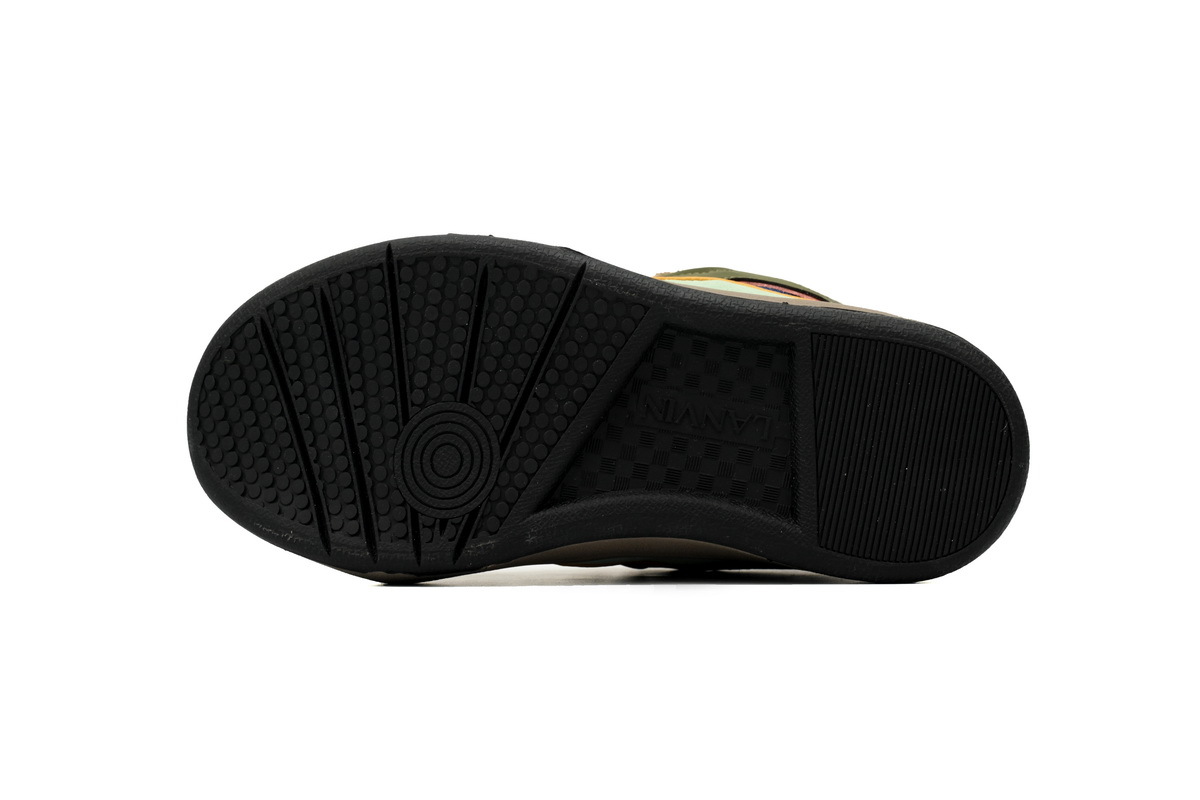 Lanvin Curb Sneakers Lady Graphic Brown Green – Standard Ver.