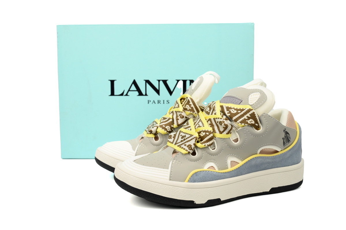 Lanvin Curb Sneakers Lady Graphic Gray – Standard Ver.