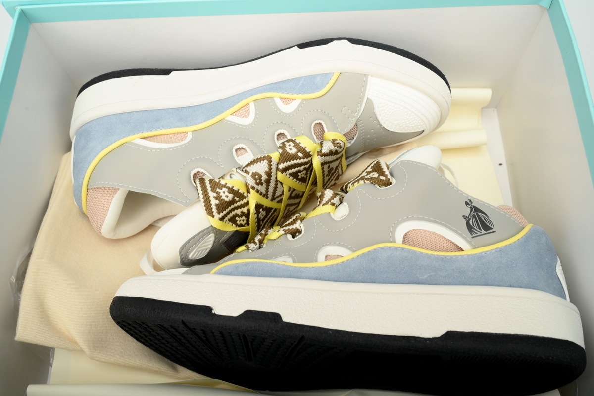 Lanvin Curb Sneakers Lady Graphic Gray – Standard Ver.