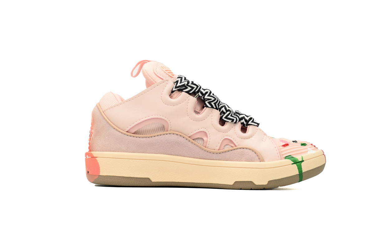 Lanvin Curb Sneakers Lady Graphic Pink – Standard Ver.