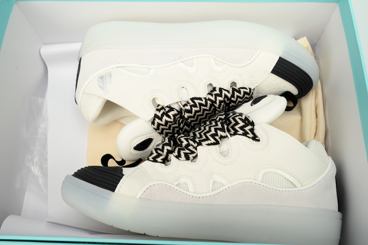 Lanvin Curb Sneakers Lady Graphic White – Standard Ver.
