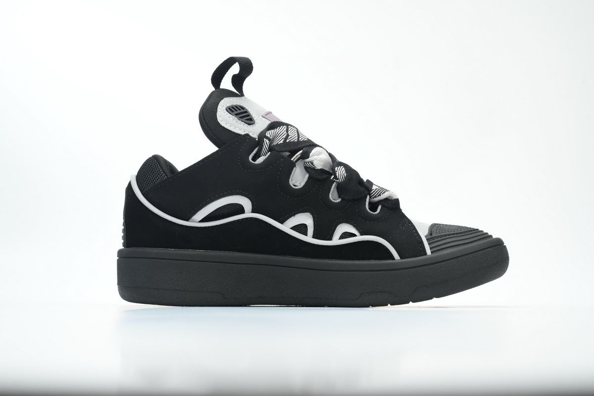Lanvin Curb Sneakers Solid Black – Standard Ver.