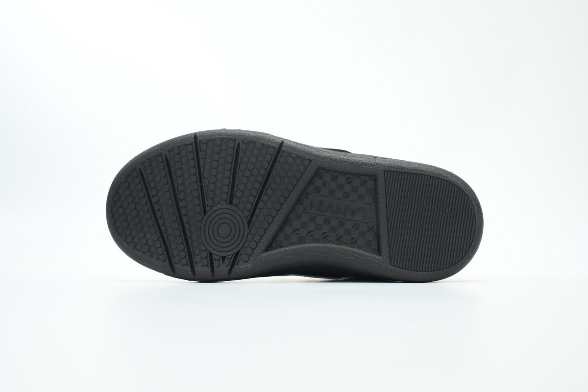 Lanvin Curb Sneakers Solid Black – Standard Ver.