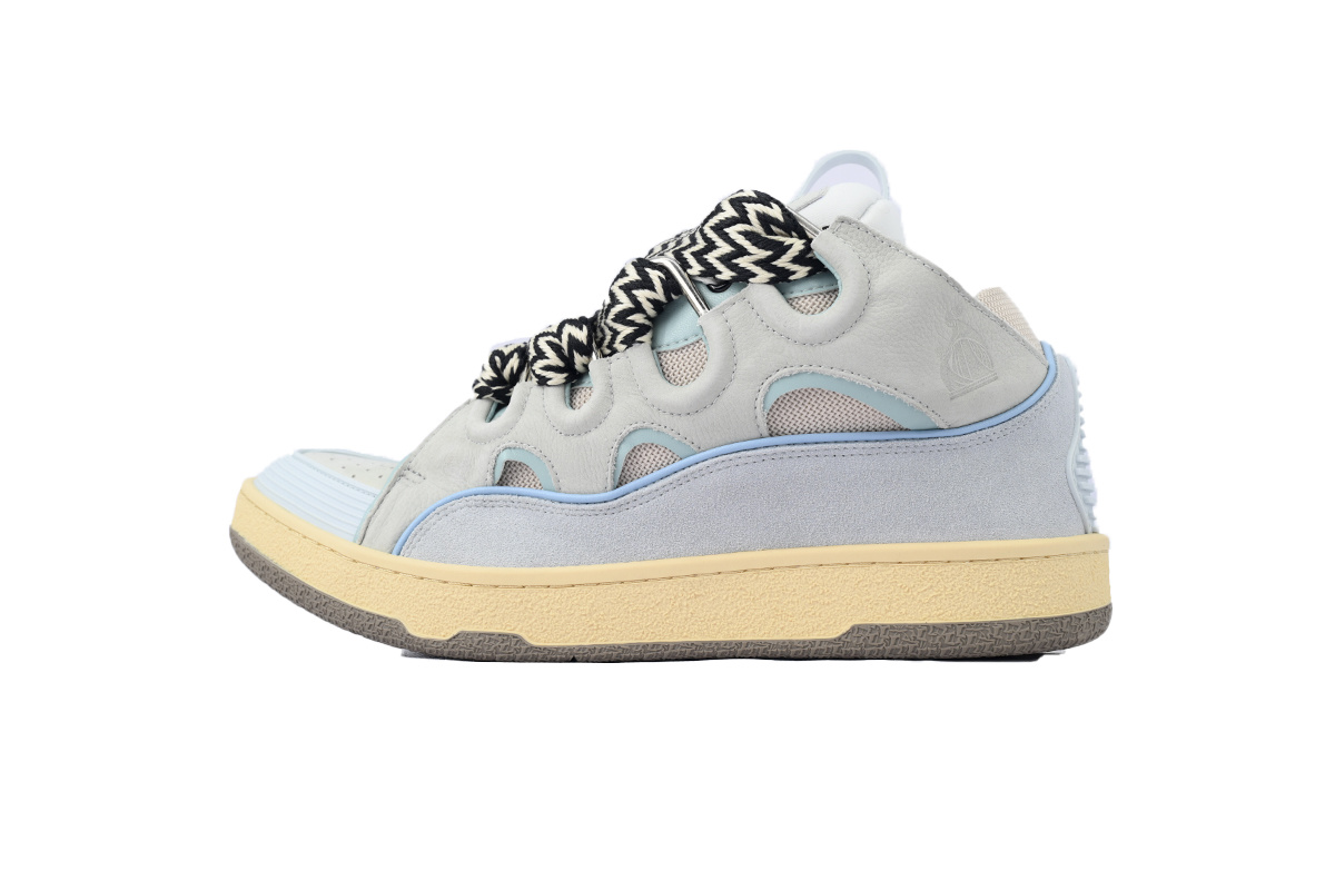 Lanvin Curb Sneakers Solid Blue – Premium Ver.