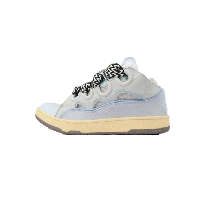 Lanvin Curb Sneakers Solid Blue – Premium Ver. 01