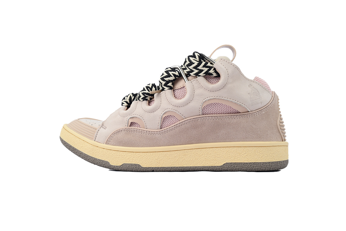 Lanvin Curb Sneakers Solid Pink – Premium Ver.