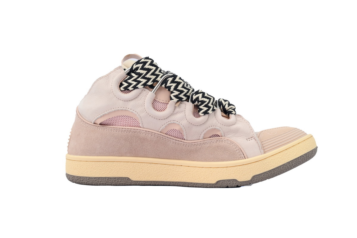Lanvin Curb Sneakers Solid Pink – Premium Ver.