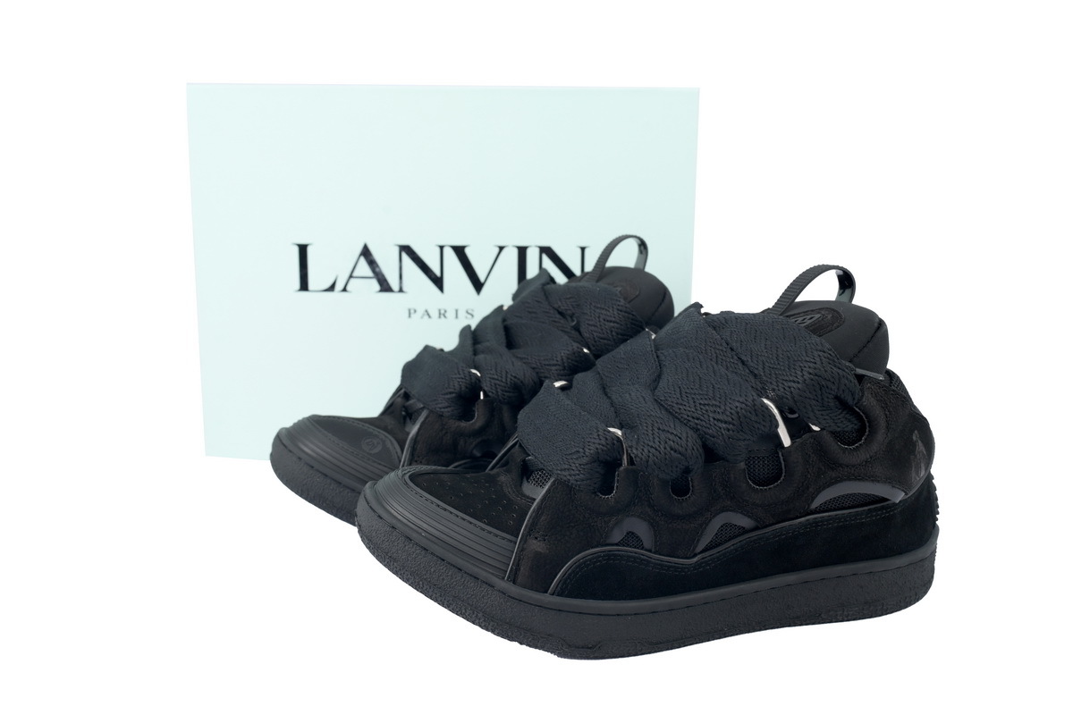 Lanvin Curb Sneakers Triple Black – Premium Ver.