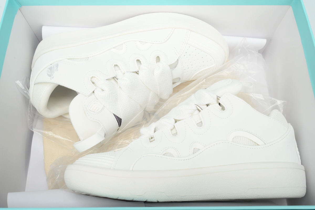 Lanvin Curb Sneakers Triple White – Standard Ver.