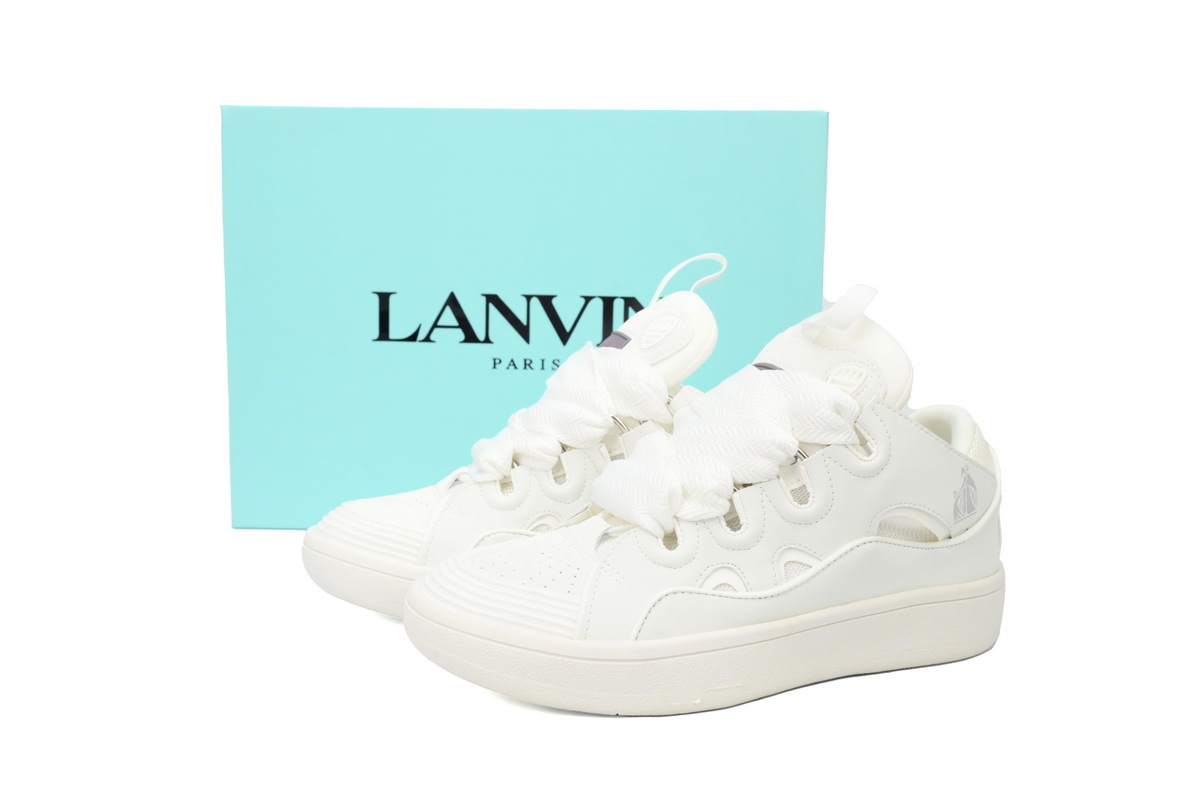 Lanvin Curb Sneakers Triple White – Standard Ver.