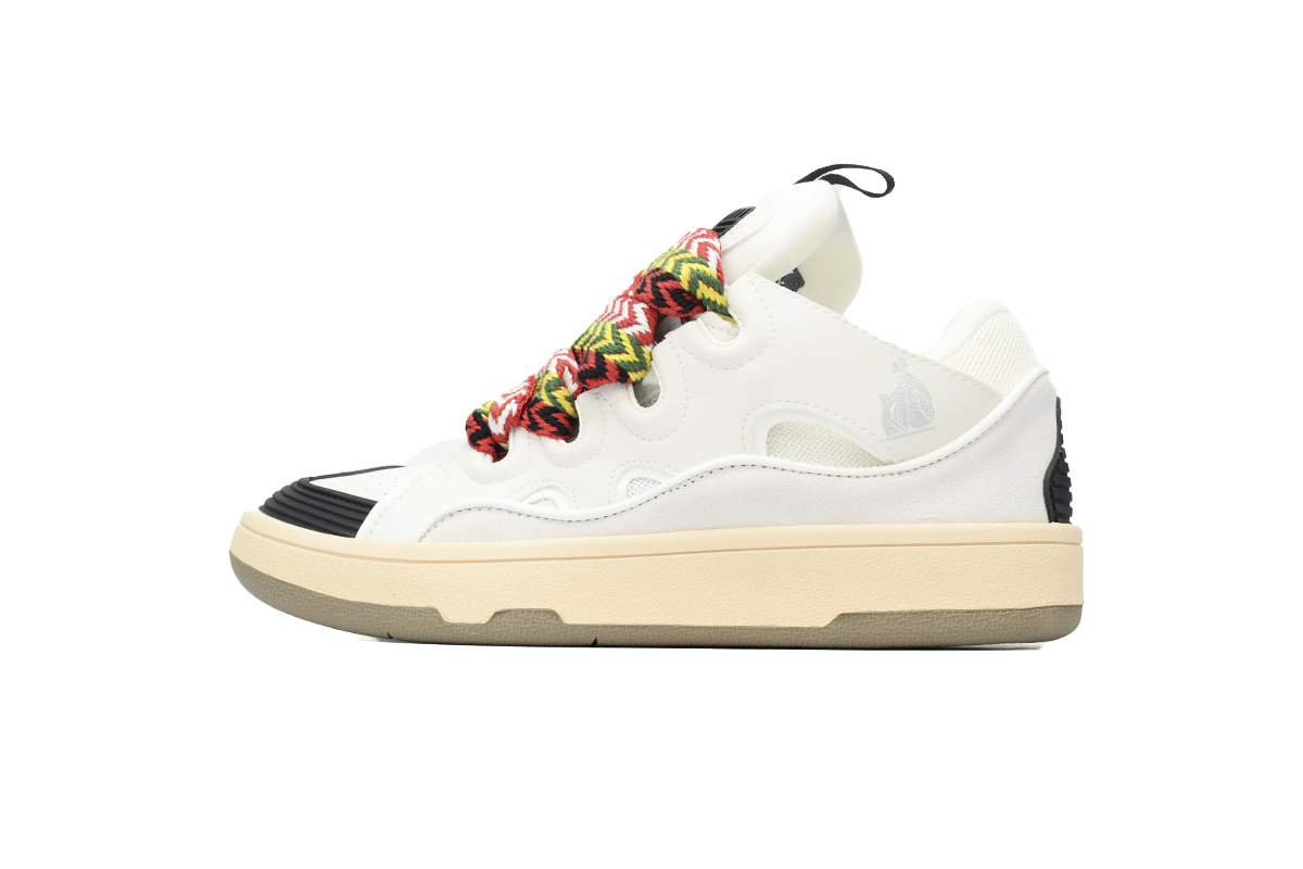 Lanvin Curb Sneakers White Black – Standard Ver.