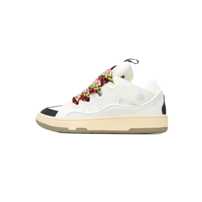 Lanvin Curb Sneakers White Black – Standard Ver. 01