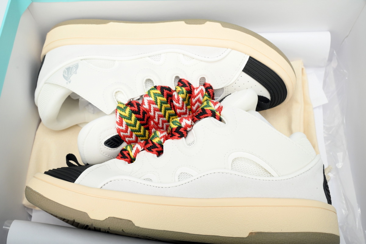 Lanvin Curb Sneakers White Black – Standard Ver.