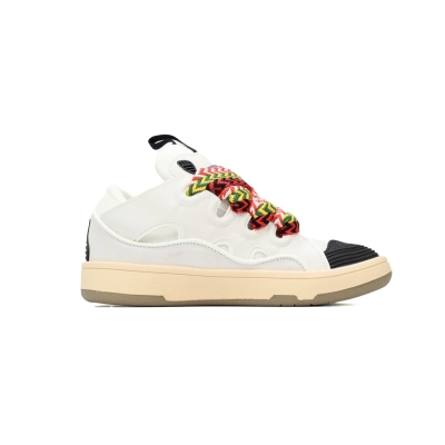Lanvin Curb Sneakers White Black – Standard Ver. 02