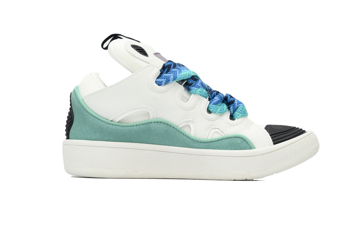 Lanvin Curb Sneakers White Blue – Standard Ver.