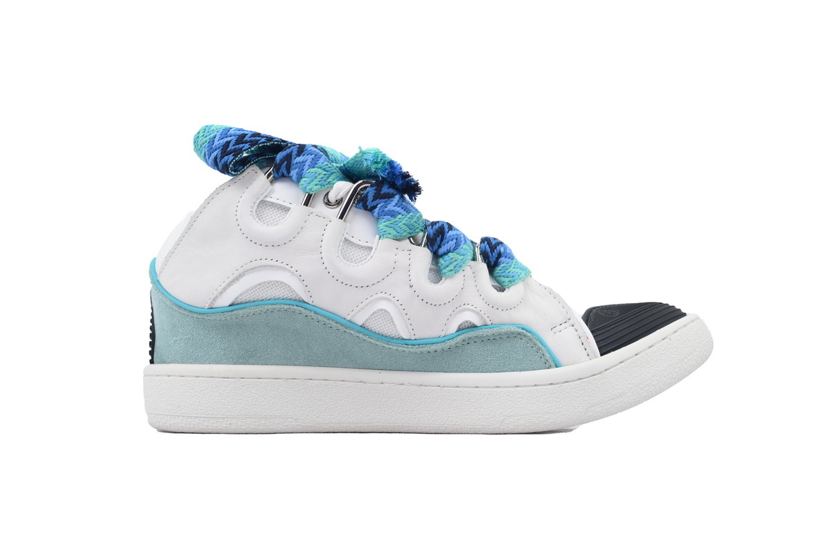 Lanvin Curb Sneakers White Blue – Premium Ver.