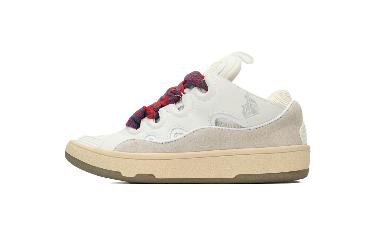 Lanvin Curb Sneakers White Gray – Standard Ver.