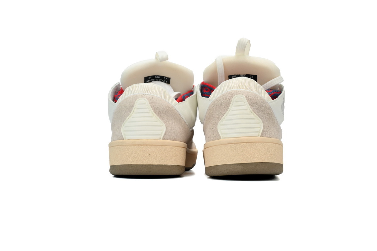Lanvin Curb Sneakers White Gray – Standard Ver.