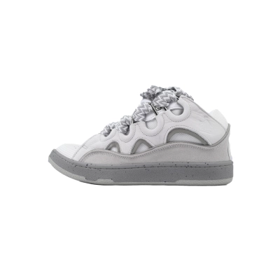 Lanvin Curb Sneakers White Gray – Premium Ver. 01