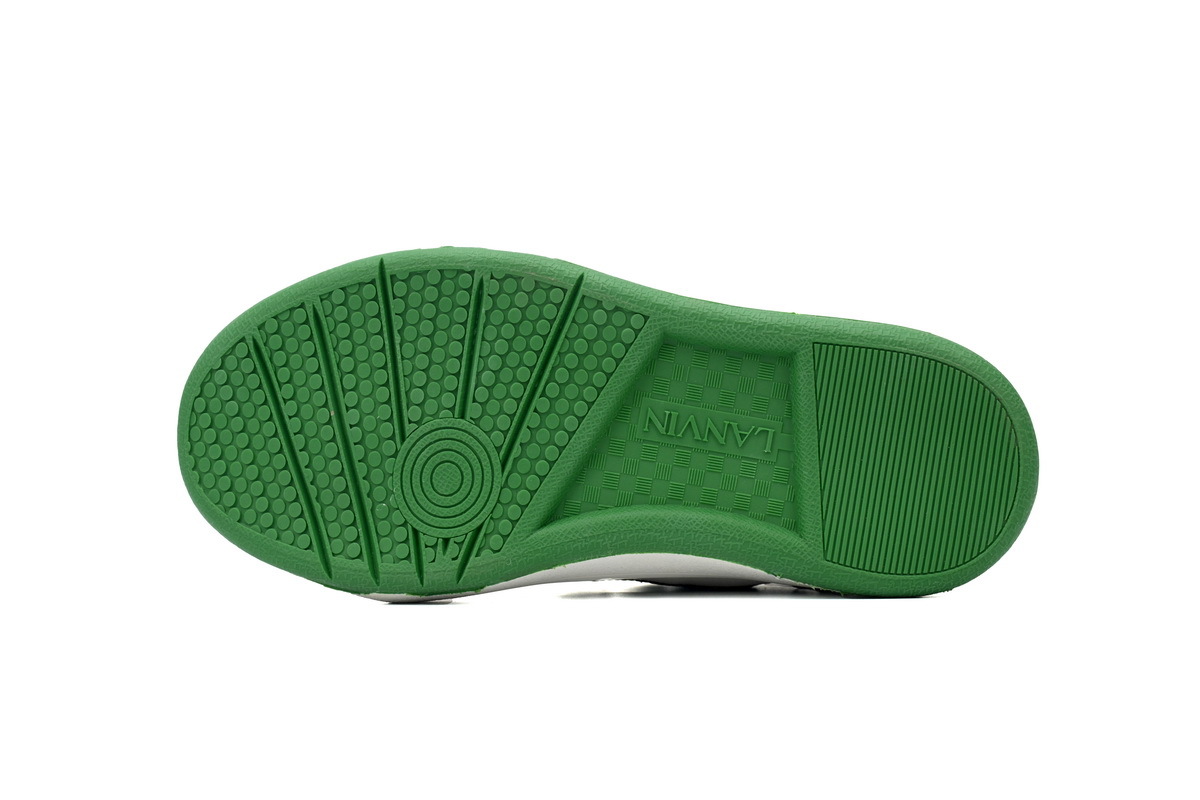 Lanvin Curb Sneakers White Green – Standard Ver.