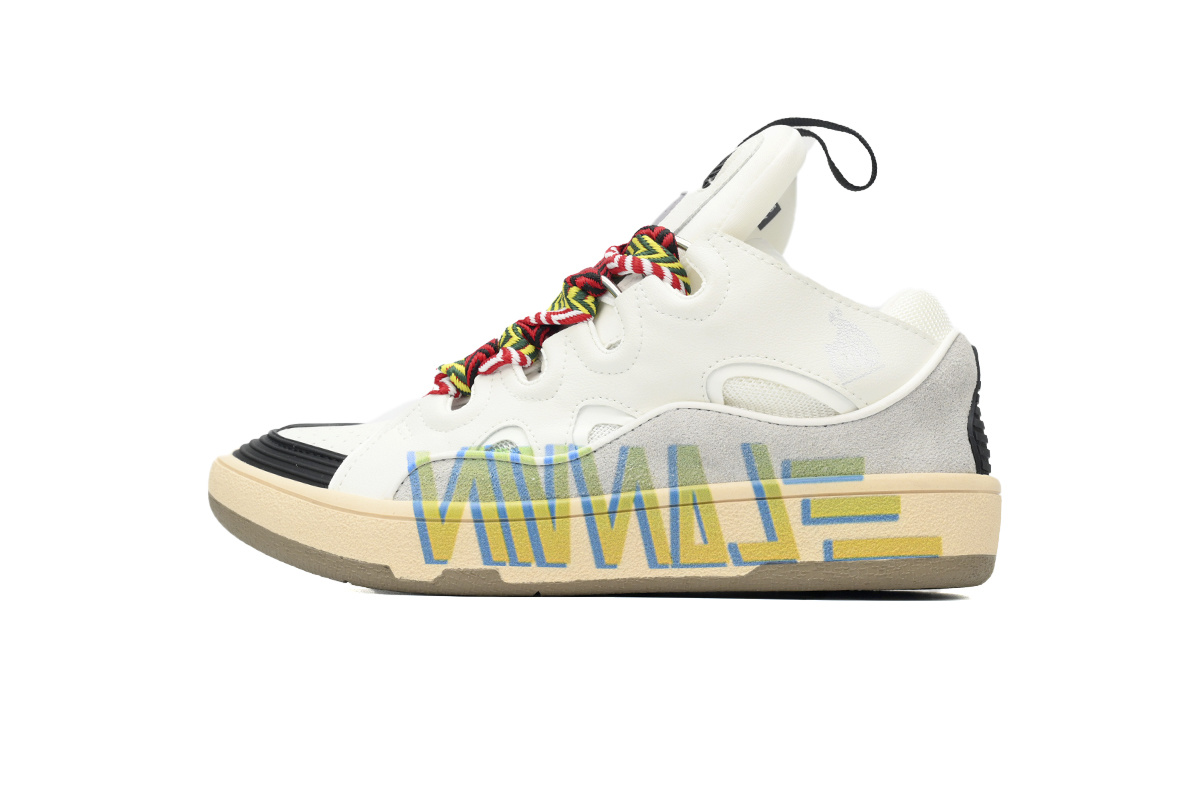 Lanvin Curb Sneakers White Painted – Standard Ver.