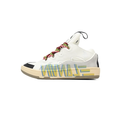 Lanvin Curb Sneakers White Painted – Standard Ver. 01