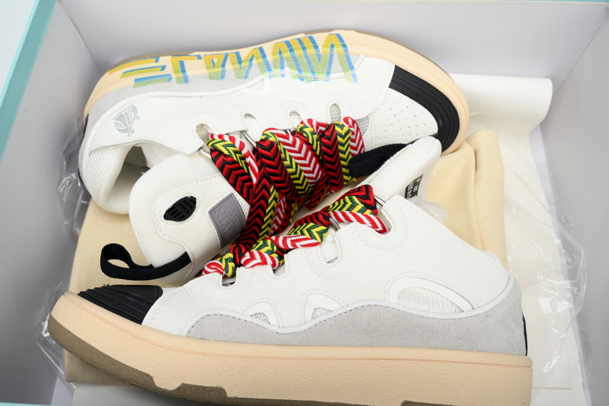 Lanvin Curb Sneakers White Painted – Standard Ver.