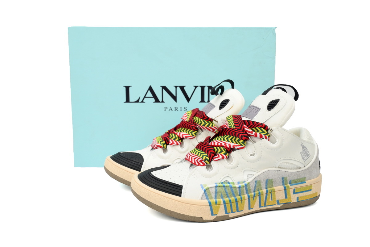 Lanvin Curb Sneakers White Painted – Standard Ver.