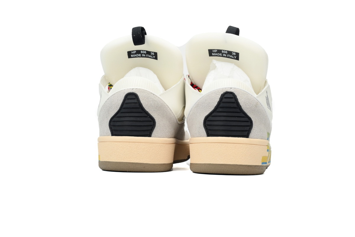 Lanvin Curb Sneakers White Painted – Standard Ver.