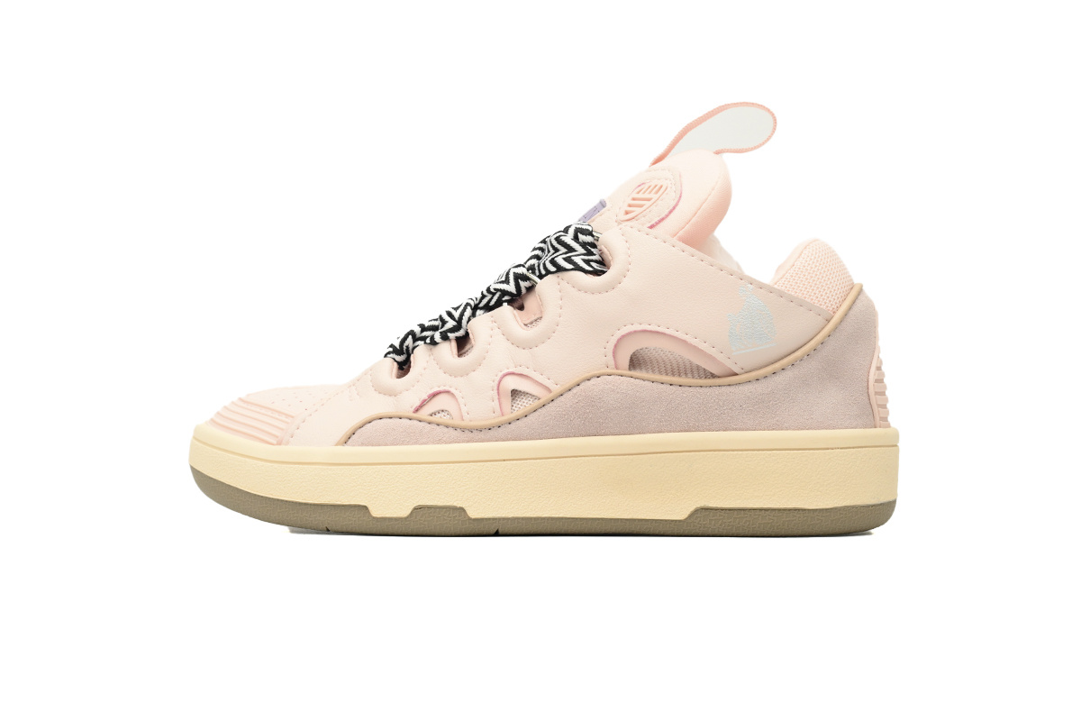 Lanvin Curb Sneakers White Pink – Standard Ver.