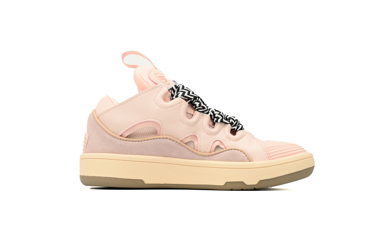Lanvin Curb Sneakers White Pink – Standard Ver.
