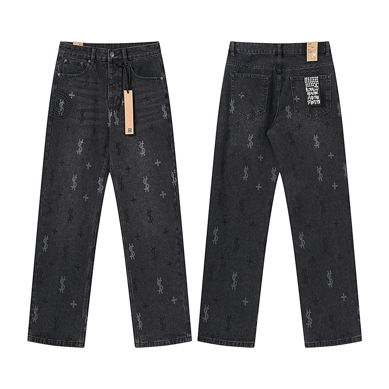 Ksubi Relaxed Straight Jeans  #KS9025