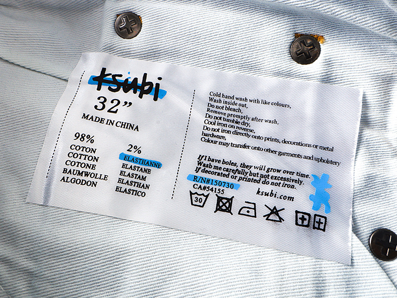 Ksubi Relaxed Straight Jeans  #KS9027