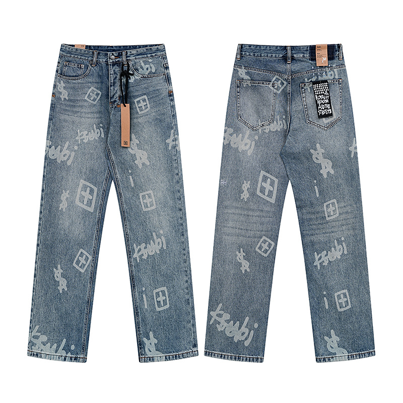 Ksubi Relaxed Straight Jeans  #KS9029