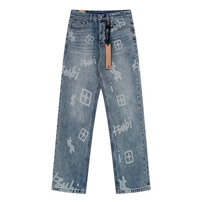 Ksubi Relaxed Straight Jeans  #KS9029 01