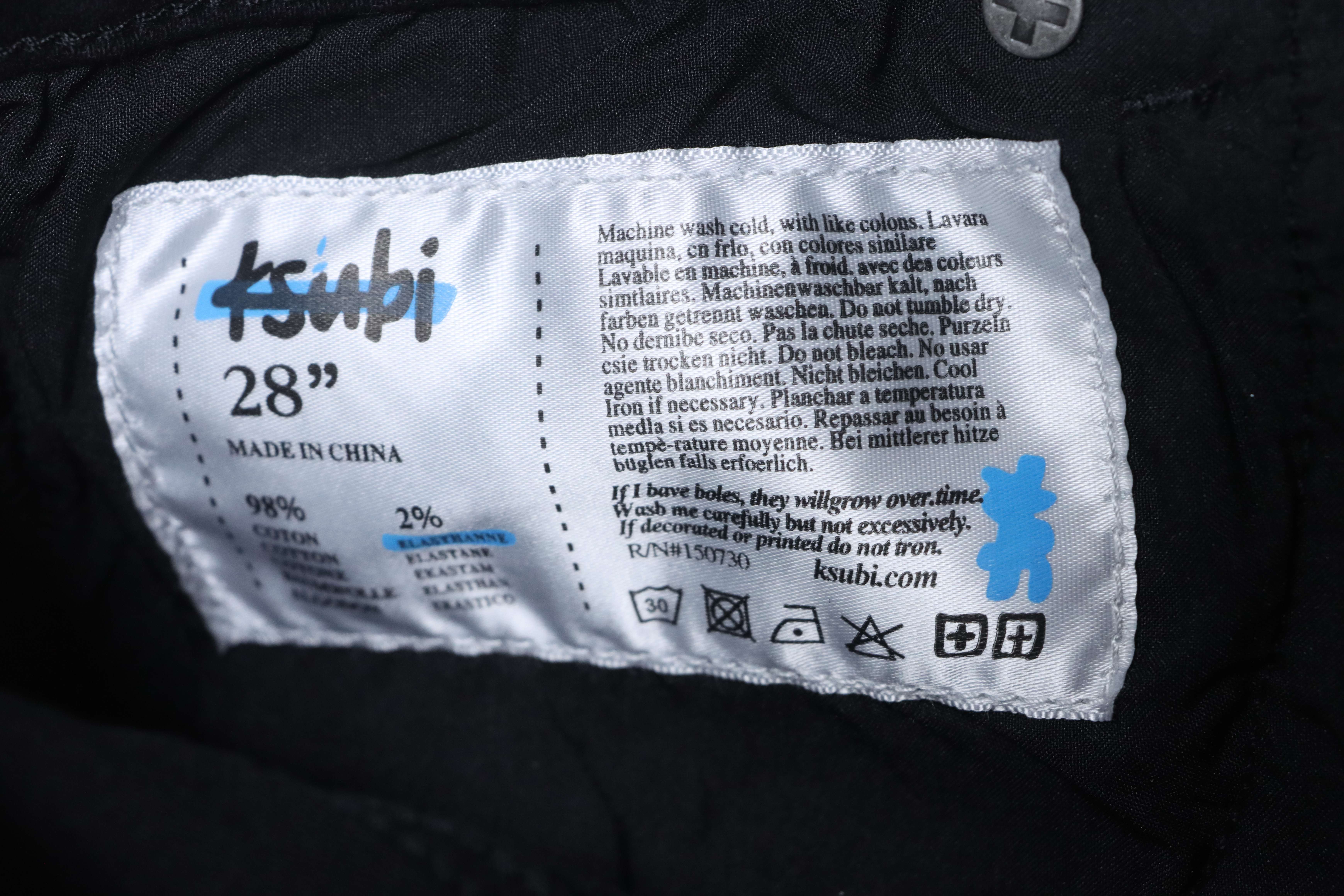 Ksubi Slashed Knee Jeans