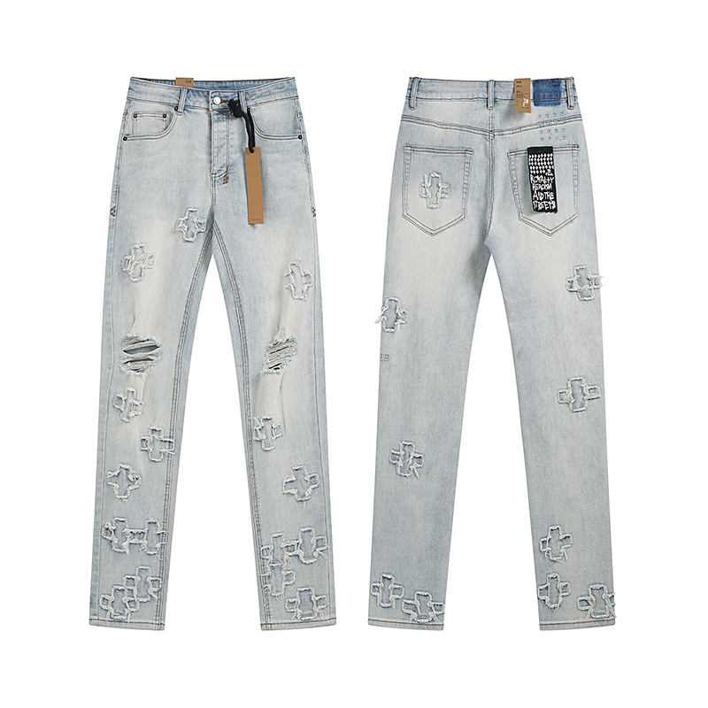 Ksubi Slim Tapered Jeans  Blue #KS9004