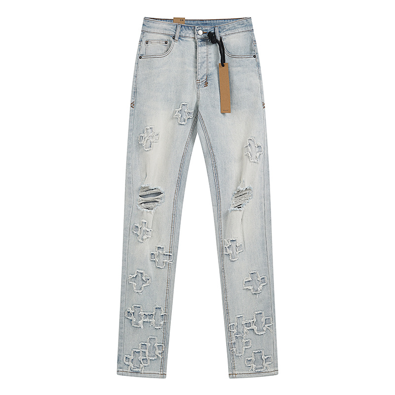 Ksubi Slim Tapered Jeans  Blue #KS9004