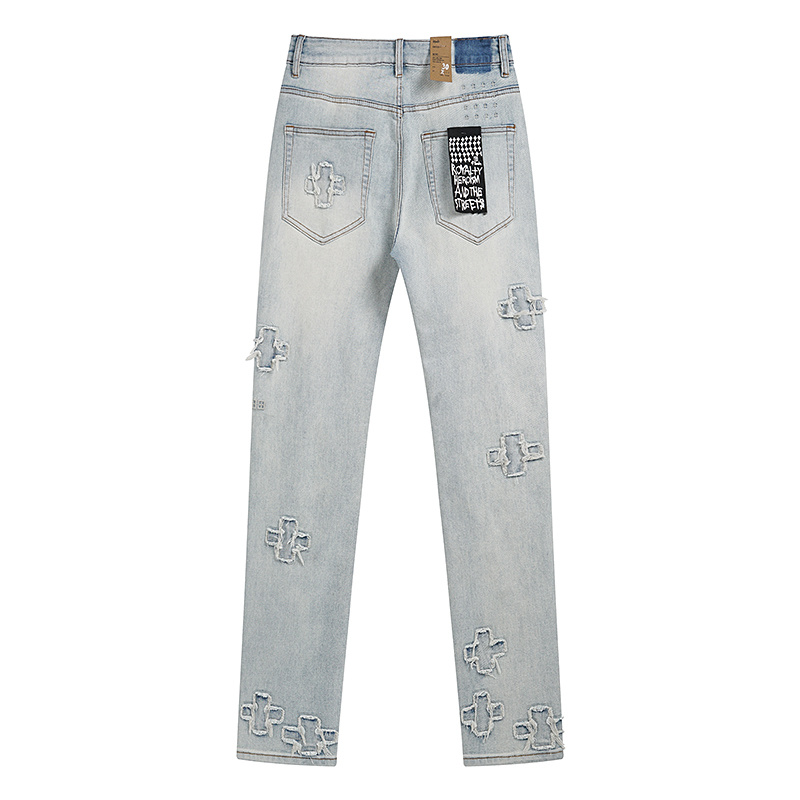 Ksubi Slim Tapered Jeans  Blue #KS9004